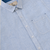 White micro-check pure linen shirt