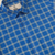 Marine blue check handloom cotton shirt