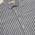 Ash grey striped handloom cotton shirt