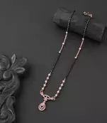 Modern & attractive daily wear short mangalsutra for womens