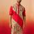 Men maroon cotton digital print kurta - premium figures print traditional festive wear