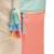 Anekaant Hue Coral & Pastel Multi Cotton Canvas Colourblocked Shoulder Bag