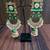 Harika Green Kundan Jhumki Earrings