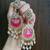 Raghavi Pink Kundan Earrings