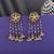 Multi color kundan earrings