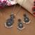Black color oxidised necklace set