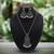 Purple color oxidised necklace set