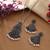 Black color oxidised necklace set