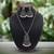 Black color oxidised necklace set