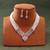 White color stone necklace set