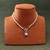White color fashion necklace