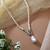 White color fashion necklace