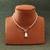 White color fashion necklace