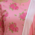 Pink cotton floral printed kurta pant dupatta set for women