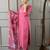Women's chanderi viscose embroidered straight kurta with pant and printed dupatta set
