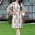 Cotton ikat shift dress