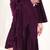 Witchy violet velvet dress