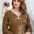 Brown Floral Printed Round Neck Pure Cotton Kurta With Trouser & Dupatta