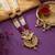 Rani color matte gold necklace set