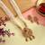 Rani color matte gold necklace set