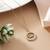 Gold color stainless steel 18k gold plated anti tarnish necklace