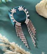 White color earrings