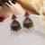 Rani color oxidised earrings