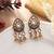 Multi color kundan earrings