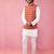 men's red embroidered nehru jacket with cream kurta pyjama - designer ethnic set