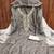 Women's grey coco silk embroidered unstitched dress material