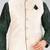 Rama green dupon art silk kurta, jacket with matching dhoti