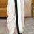White dupon art silk kurta, jacket with matching dhoti and churidar