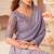 Lavender chiffon embroidered party-wear-sarees with bridal embroiderd blouse