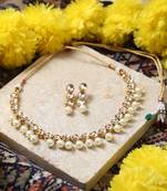 Kundan necklace set for wedding