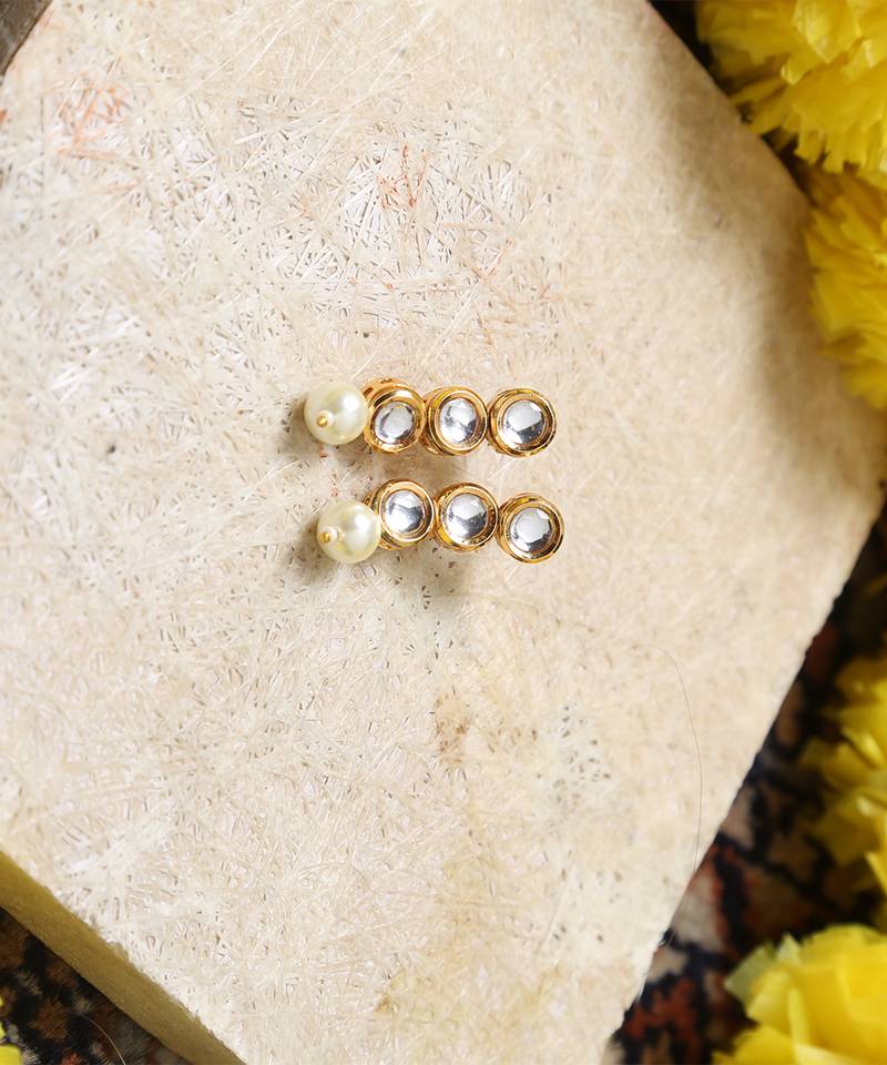 Kundan necklace set for wedding