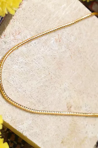Traditional gold-plated tali chain