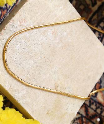 Traditional gold-plated tali chain 3