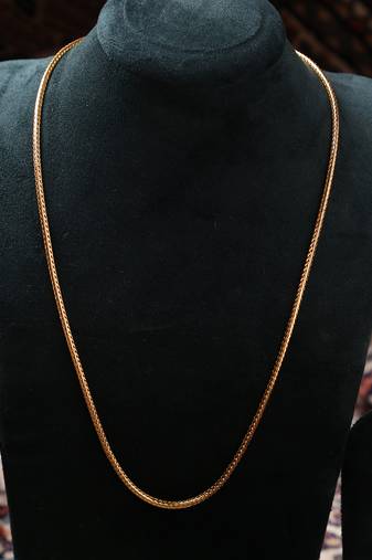 Traditional gold-plated tali chain