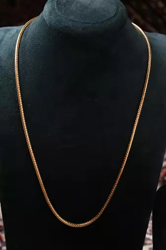 Traditional gold-plated tali chain