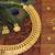 Kerala style kasu gold plated necklace set