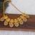 Matte finish temple stone necklace