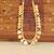 Gold plated kerala style kasu palakka necklace