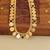 Gold plated kerala style kasu palakka necklace