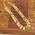 Gold plated kerala style kasu palakka necklace