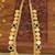 Gold plated kerala style kasu palakka necklace