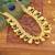 Kerala style gold plated temple palakka necklace