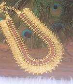 Kerala style kasu stone necklace