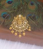 Matte finish temple pendant