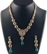 Designer diamond necklace set 