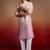 Onion cotton sequin ombre kurta with white trousers - festive set